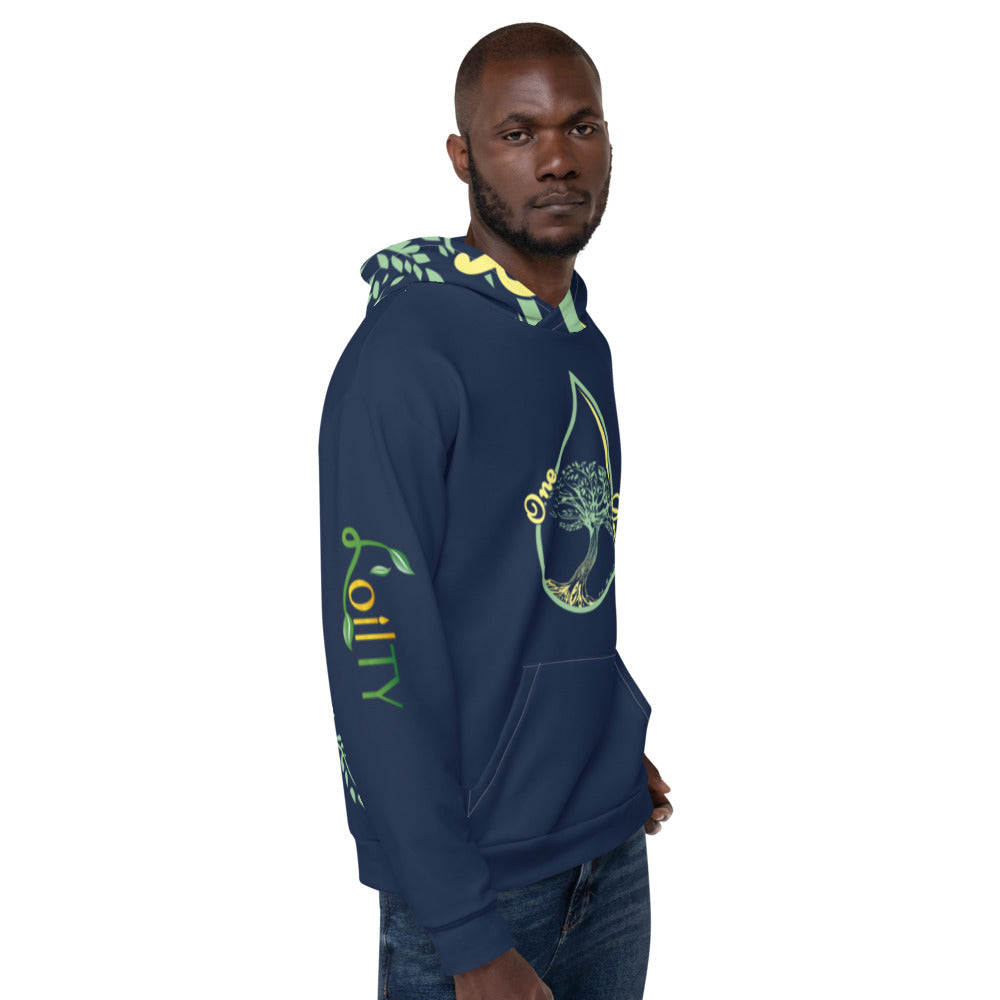 Navy Tree of Life Unisex Hoodie