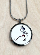 Grateful Dead Dancing Skeleton Necklace