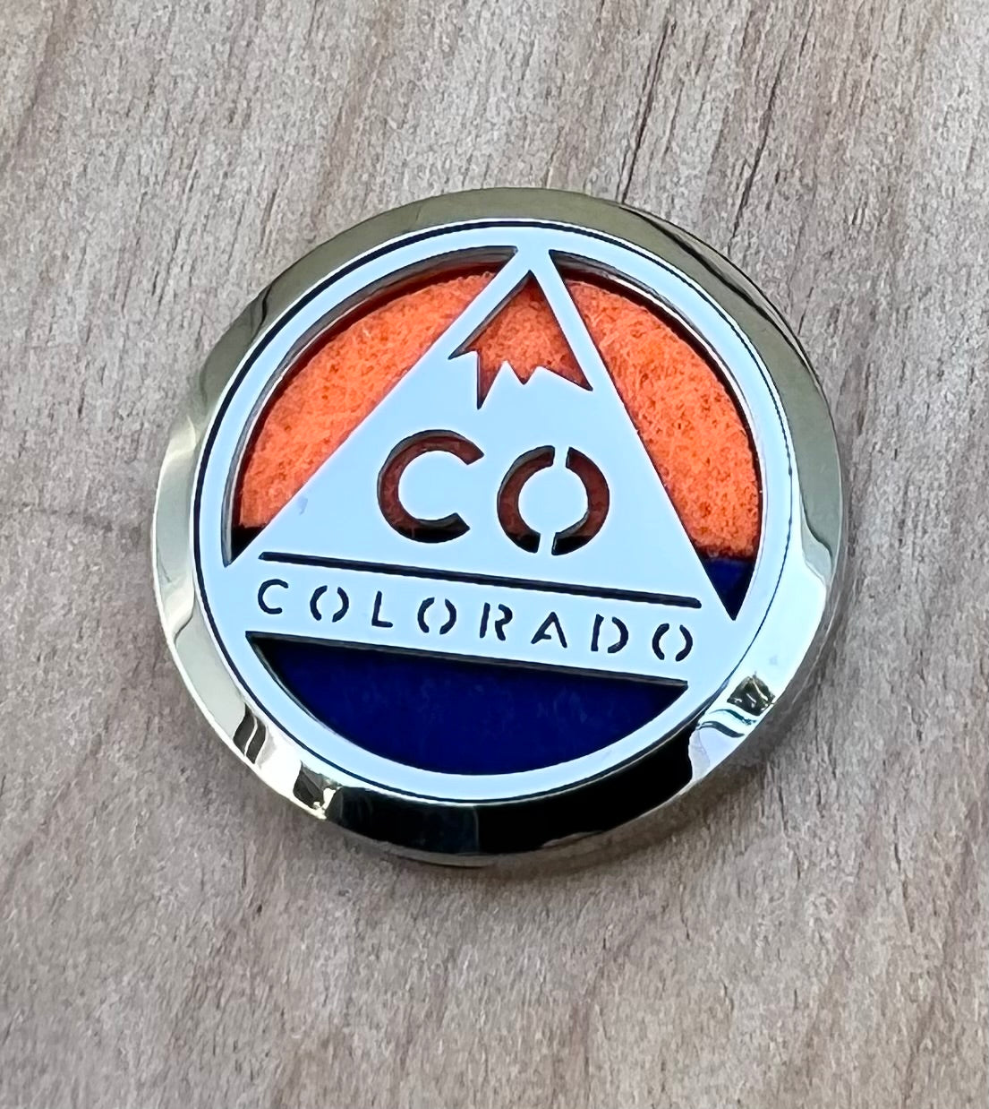 Colorado Mountain- Essential Oil Diffuser Car Vent Clip