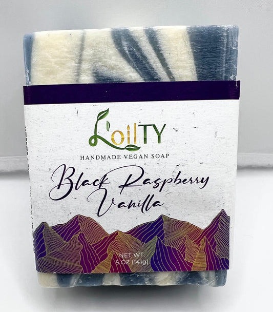 Black Raspberry Vanilla Handmade Soap