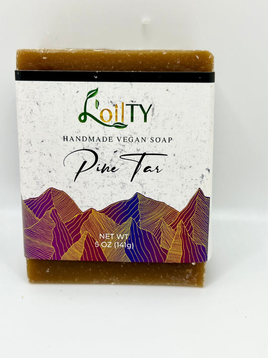 Pine Tar Handmade Vegan Soap