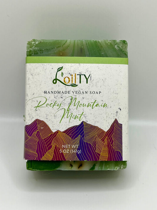 Rocky Mountain Mint Handmade Vegan Soap