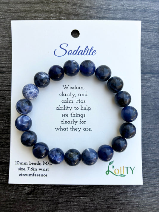 Sodalite Gemstone Bracelet