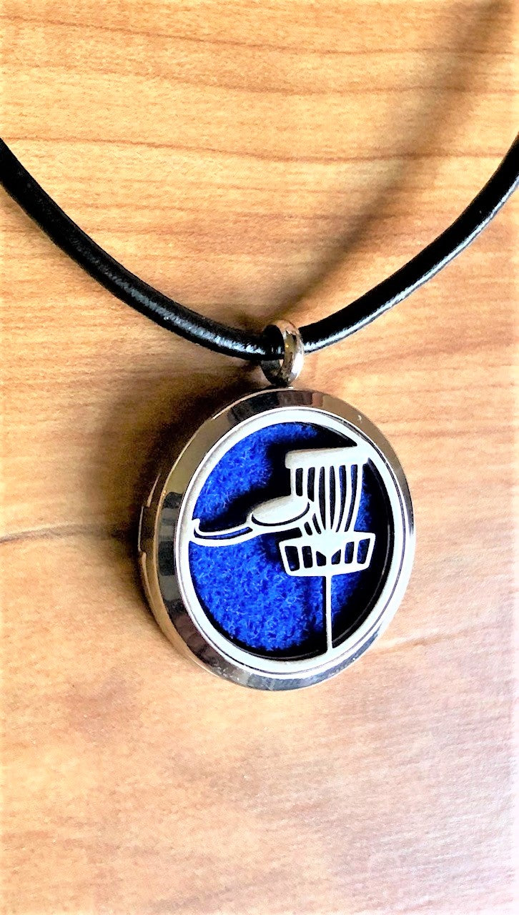 Disc Golf Banging Chains- Essential Oil Diffuser Necklace