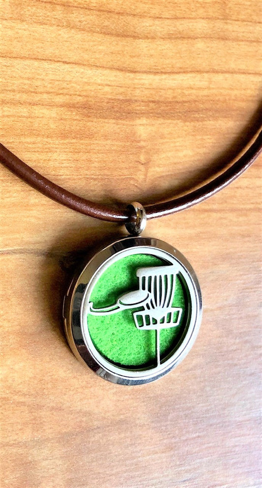 Disc Golf Banging Chains- Essential Oil Diffuser Necklace