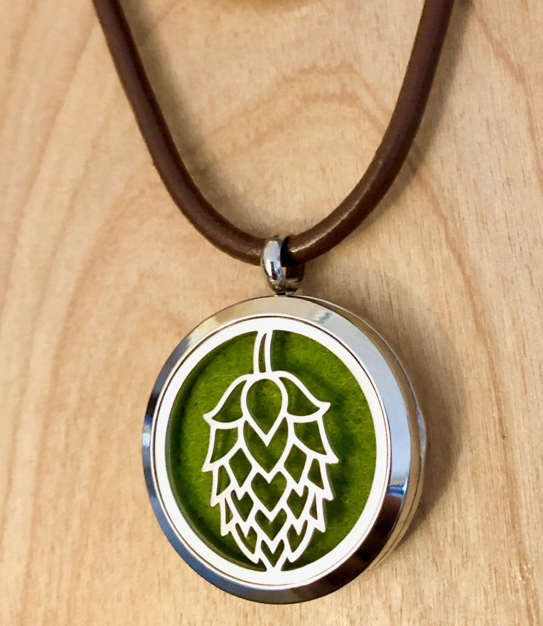 Hop Head - Essential Oil Diffuser Necklace