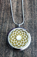 Sunflower - Essential Oil Diffuser Necklace