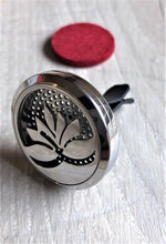 Lotus- Essential Oil Diffuser Car Vent Clip