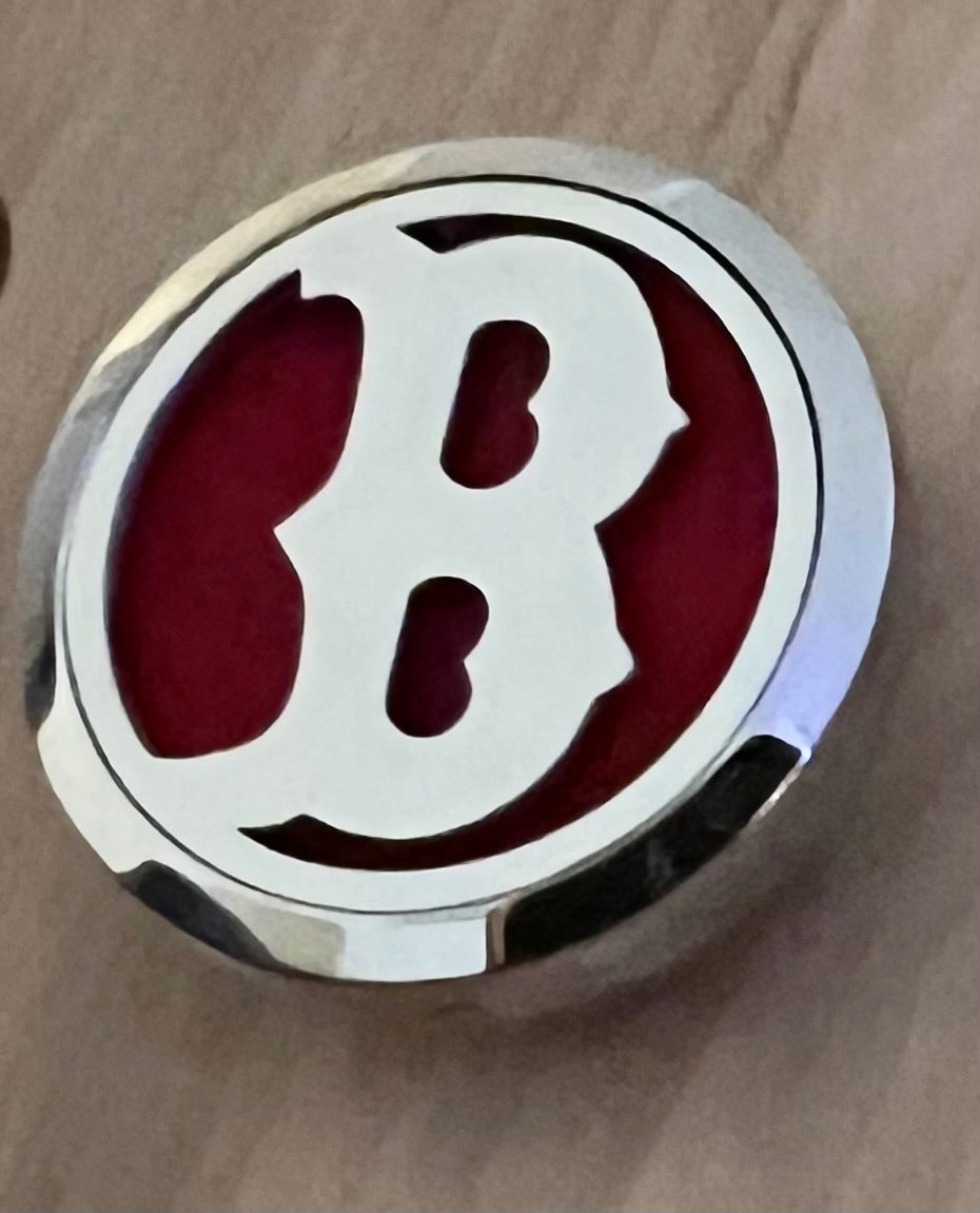 Boston "B"- Essential Oil Diffuser Car Vent Clip