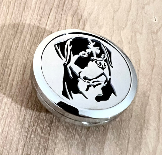 Rottweiler - Essential Oil Diffuser Car Vent Clip