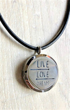 Live Love Dream - Essential Oil Diffuser Necklace