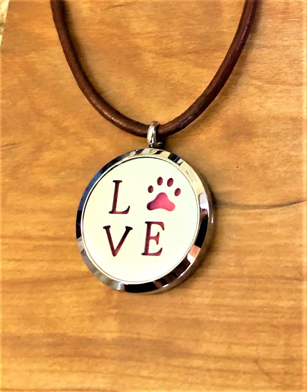 Love Paws - Essential Oil Diffuser Necklace