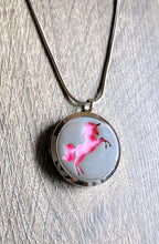 Unicorn - Essential Oil Diffuser Necklace