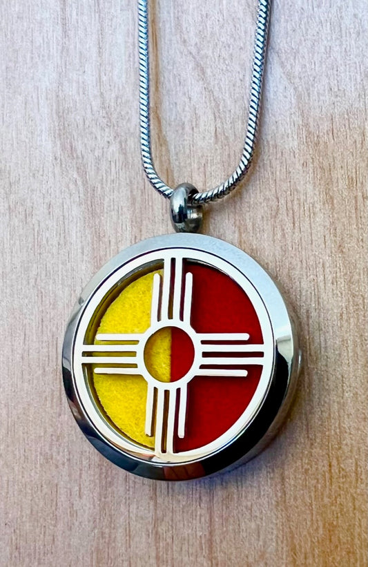 Zia Sun - Essential Oil Diffuser Necklace