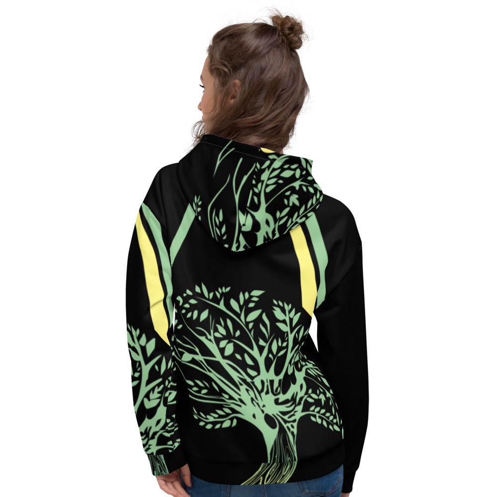 Black Tree of Life Unisex Hoodie