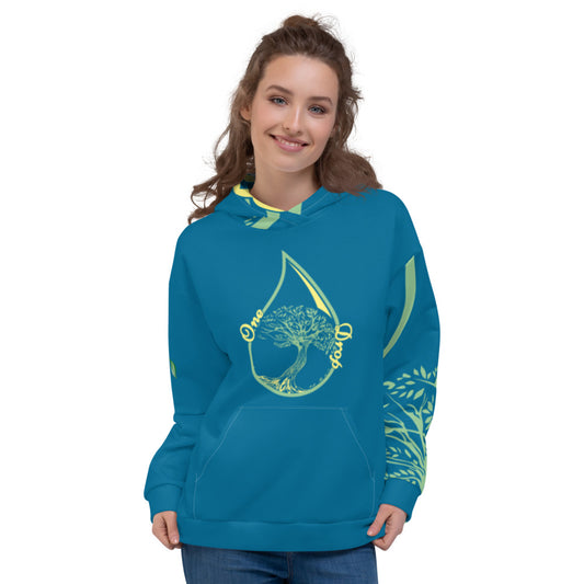 Cerulean Tree of Life Unisex Hoodie