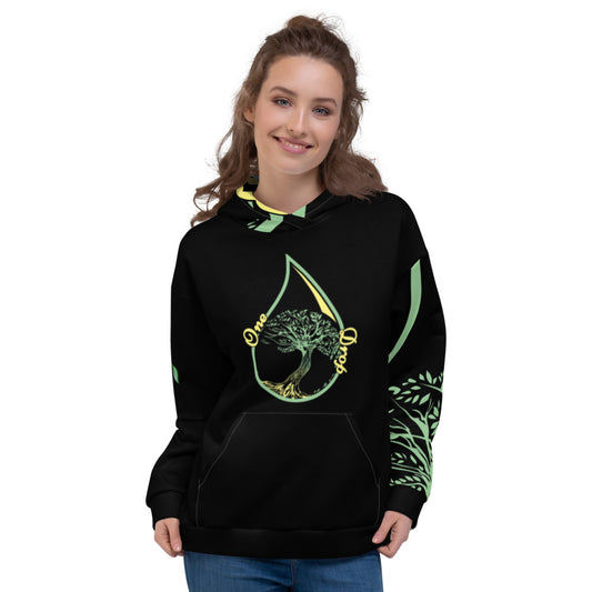 Black Tree of Life Unisex Hoodie