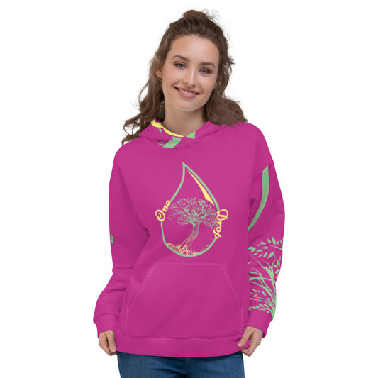 Violet Tree of Life Unisex Hoodie