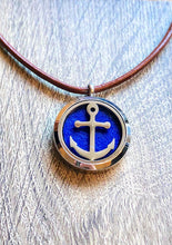 Anchor - Essential Oil Diffuser Necklace