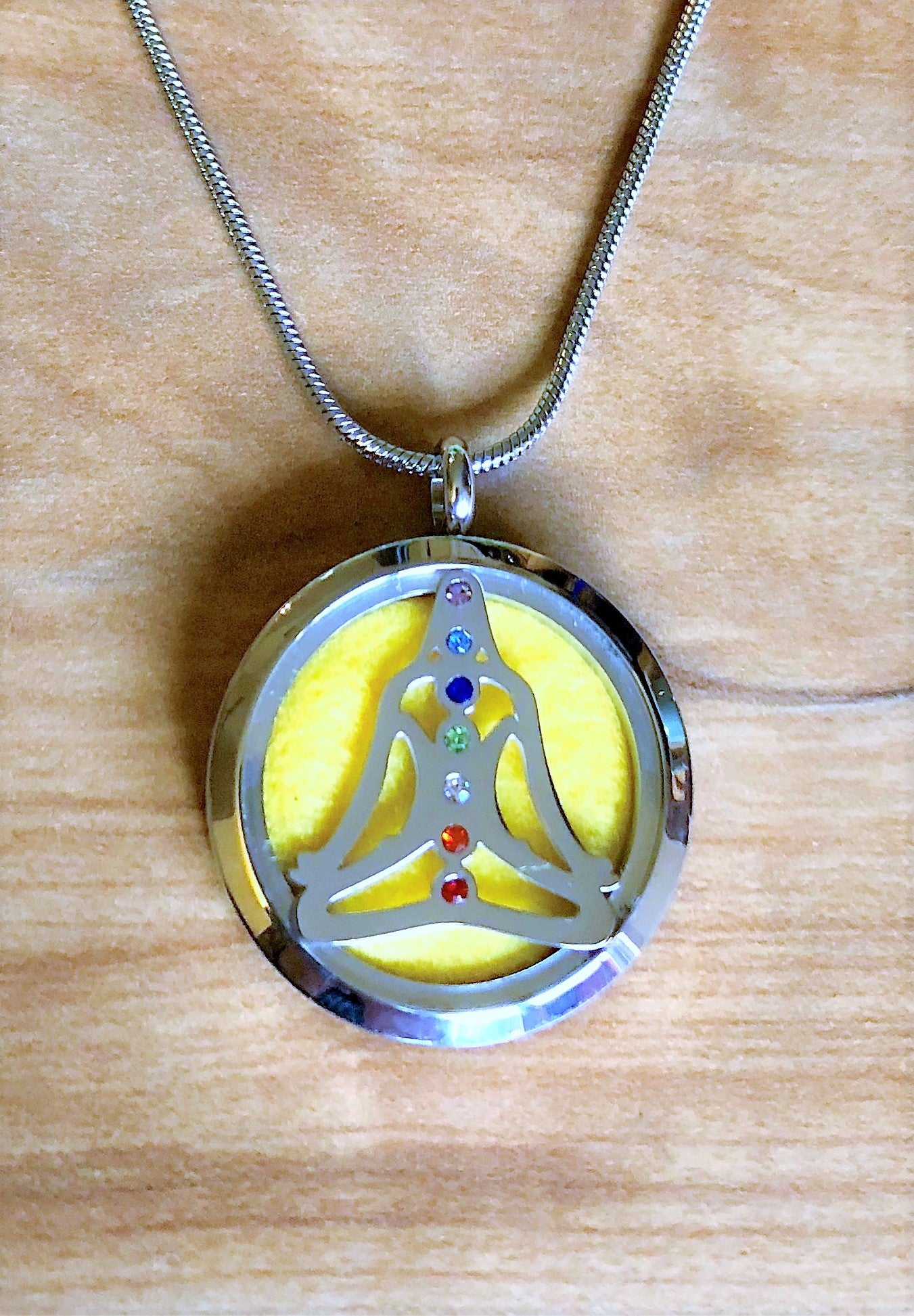 Chakra - Essential Oil Diffuser Necklace