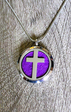 Cross - Essential Oil Diffuser Necklace