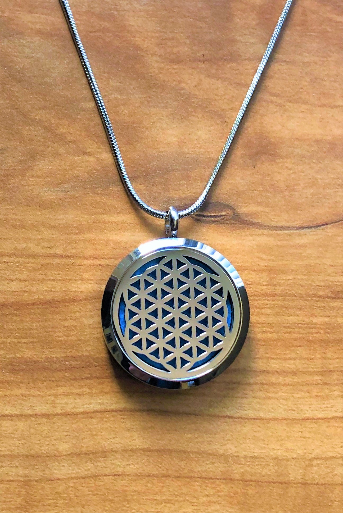 Flower of Life - Essential Oil Diffuser Necklace