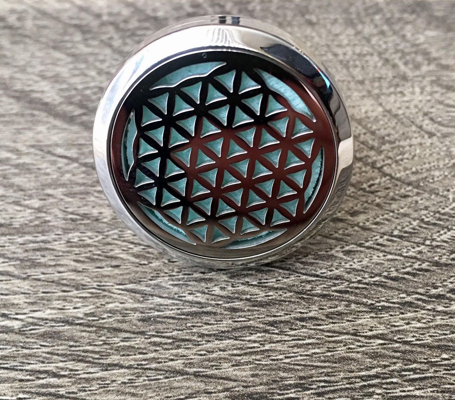 Flower of Life - Essential Oil Diffuser Car Vent Clip