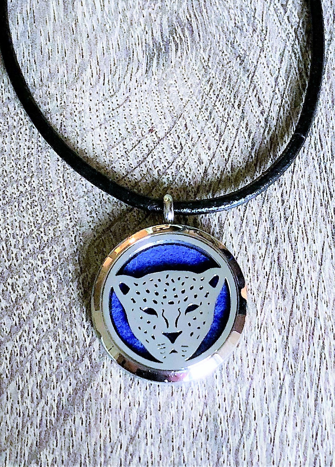 Leopard - Essential Oil Diffuser Necklace