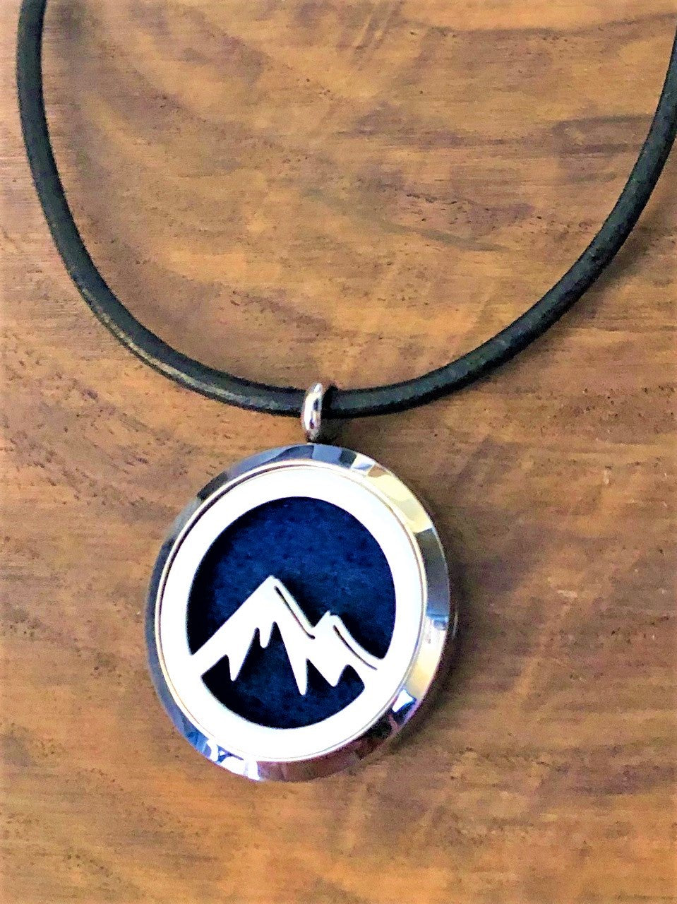 Mountain Peak - Essential Oil Diffuser Necklace