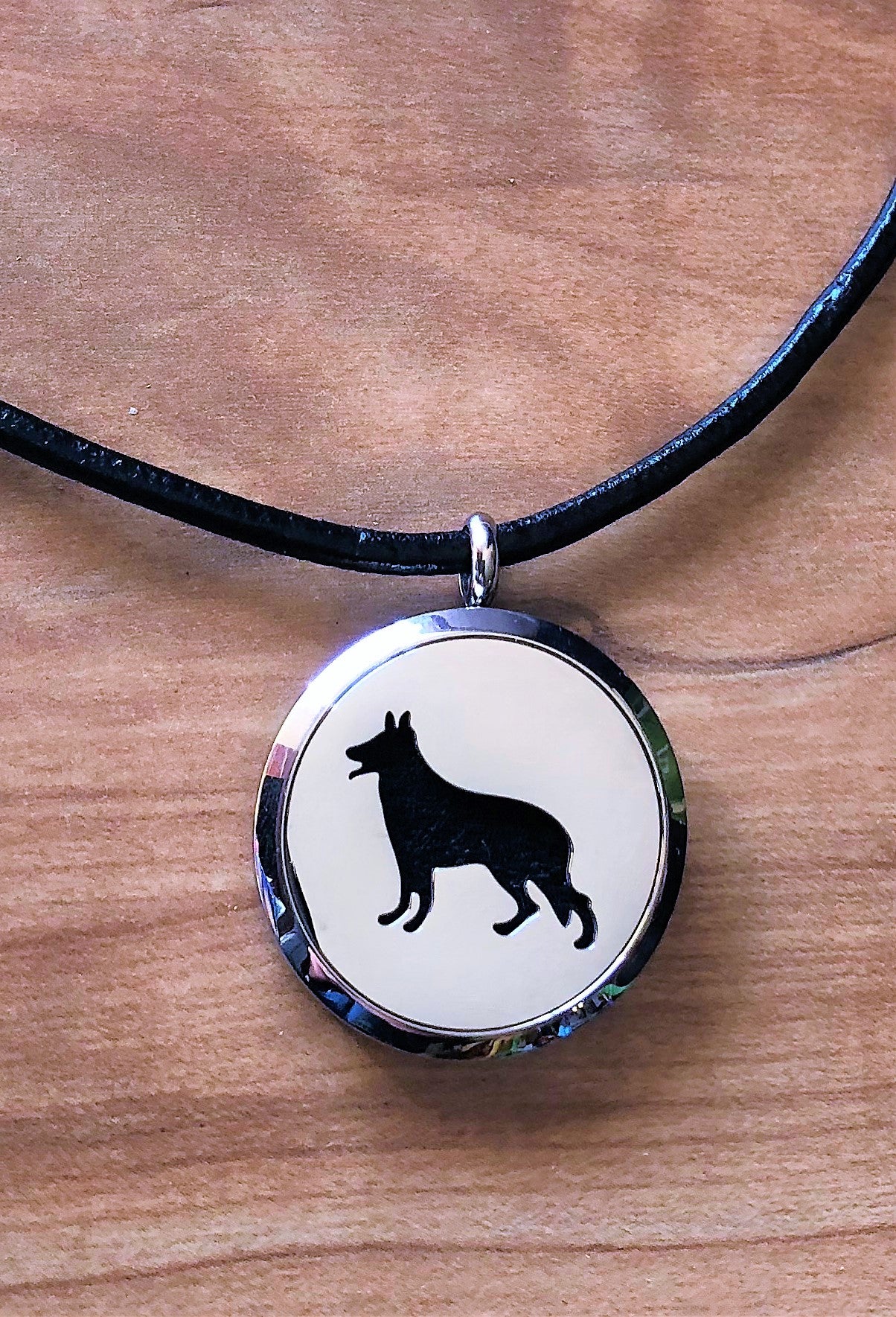 Dog- Essential Oil Diffuser Necklace